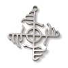 Non-Tarnish Viking 304 Stainless Steel Pendants LS-STAS-U010-08P-1