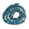 Natural Apatite Beads Strands G-C127-A01-03-3