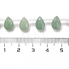 Natural Green Aventurinee Beads Strands G-Q167-A06-02D-4