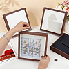 4Pcs Plywood Money Box Photo Frames ODIS-WA0001-16A-3