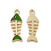 Alloy Enamel Pendants ENAM-B050-11G-04-1