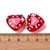Glass Enamel Beads GLAA-Q125-01A-01-4