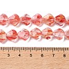 Inner Flower Handmade Lampwork Beads Strands LA-CBA3F7A-02D-4