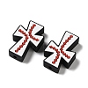 Sports Theme Silicone Beads SL-D001-02B-2
