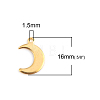304 Stainless Steel Pendants LS-STAS-I140-05G-2