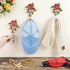 Alloy Enamel Hook Hangers DIY-WA0001-33-3