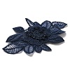 Lace Polyester Embroidery Organza Ornament Accessories PATC-WH0003-03D-2
