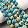 Natural Imperial Jasper Graduated Beads Strands G-A323-C03-01E-1