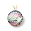 Resin Pendants PALLOY-JF01913-2