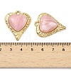 304 Stainless Steel & Resin Pendants STAS-G371-18G-01-3