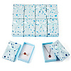 Polka Dot Pattern Cardboard Jewelry Packaging Boxes CON-TAC0011-04B-05-10