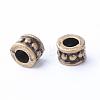 Tibetan Style Alloy Spacer Beads TIBE-Q063-86AB-NR-1