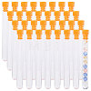 150Pcs Plastic Sewing Needle Organizers Tubes with Cap CON-CA0001-037A-1