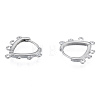 304 Stainless Steel Hoop Earrings Findings STAS-N092-192-2