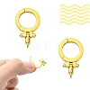 2Pcs 304 Stainless Steel Twister Clasps STAS-CJ0003-59-1