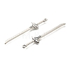 Tibetan Style Alloy Big Pendants X-FIND-G078-32H-AS-2