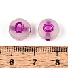 Luminous Frosted Acrylic Beads FACR-T008-02O-4