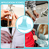 2Bags 2 Styles ABS Plastic Button Punch TOOL-HY0001-18-5