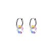 Bohemian 304 Stainless Steel Hoop Earrings IO7567-2-2