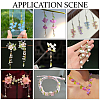 DIY Leaf Flower Findings Kits DIY-PA0001-64C-7