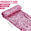 Polyester Reversible Sequin Fabrics DIY-WH0786-70-2
