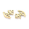 201 Stainless Steel Pendants STAS-T073-41G-2