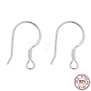925 Sterling Silver Earring Hooks STER-G011-14-6