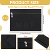 Cloth Zipper Jewelry Bag Gift Pouches ABAG-WH0040-53F-2