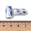 Glazed Porcelain Beads PORC-K012-02-4