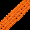 Transparent Glass Beads Strands EGLA-A034-T2mm-MD25-2