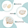 50 Pcs Alloy Enamel Pendants ENAM-TA0003-76-5