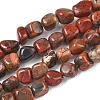 Natural Brecciated Jasper Beads Strands GG-CBA9392-21-2