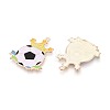 Alloy Enamel Pendants ENAM-T025-01G-13-2