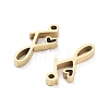 304 Stainless Steel Charms STAS-M327-02G-F-2