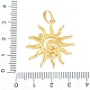 Brass & Enamel & Rhinestone Pendants KK-H541-01G-02-3