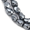 Electroplated Shell Pearl Beads Strands BSHE-H113-05C-3