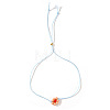 Flower Resin Beaded Slider Bracelets for Women SL9741-2-1