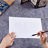 Felt Calligraphy Mat AJEW-WH0481-565-3