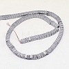 Electroplate Non-magnetic Synthetic Hematite Heishi Beads Strands G-J171B-3x3mm-02-2