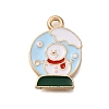 Christmas Theme Alloy Enamel Pendants FIND-M039-02H-1