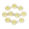 Luminous Frosted Acrylic Beads FACR-T008-02A-1