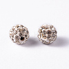 Pave Disco Ball Beads X-RB-A140-8mm-7-5