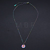 201 Stainless Steel Pendants Necklaces NJEW-S105-JN627-5-2