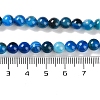 Natural Striped Agate/Banded Agate Beads Strands G-Z060-A01-B25-5