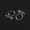 Silicone Clip-on Earring Findings FIND-K019-01C-2