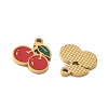 Fruit 304 Stainless Steel Enamel Pendants SA-CBA49D2-11G-11-2