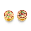 Alloy Enamel Beads PALLOY-P285-10MG-01-2