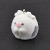 Flocky Resin Pendants FIND-A061-02H-3