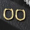 Brass Hoop Earrings for Women KK-CBA760A-09G-1