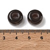 Opaque Resin European Beads RESI-F073-17B-3